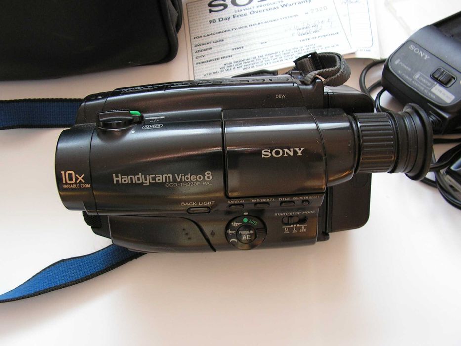 Kamera video Sony 8 mm.