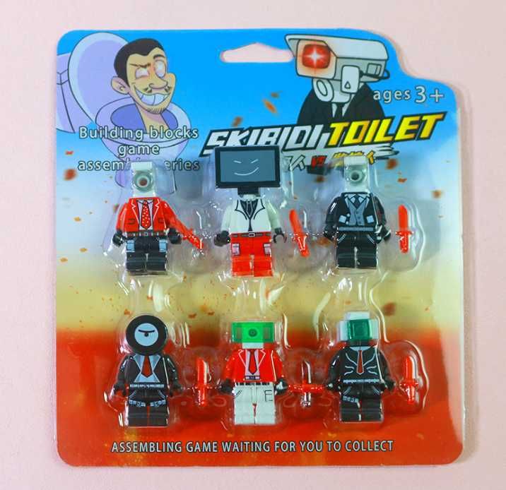 Набор фигурок лего игровых Скибиди Туалет skibidi toilet фигурки