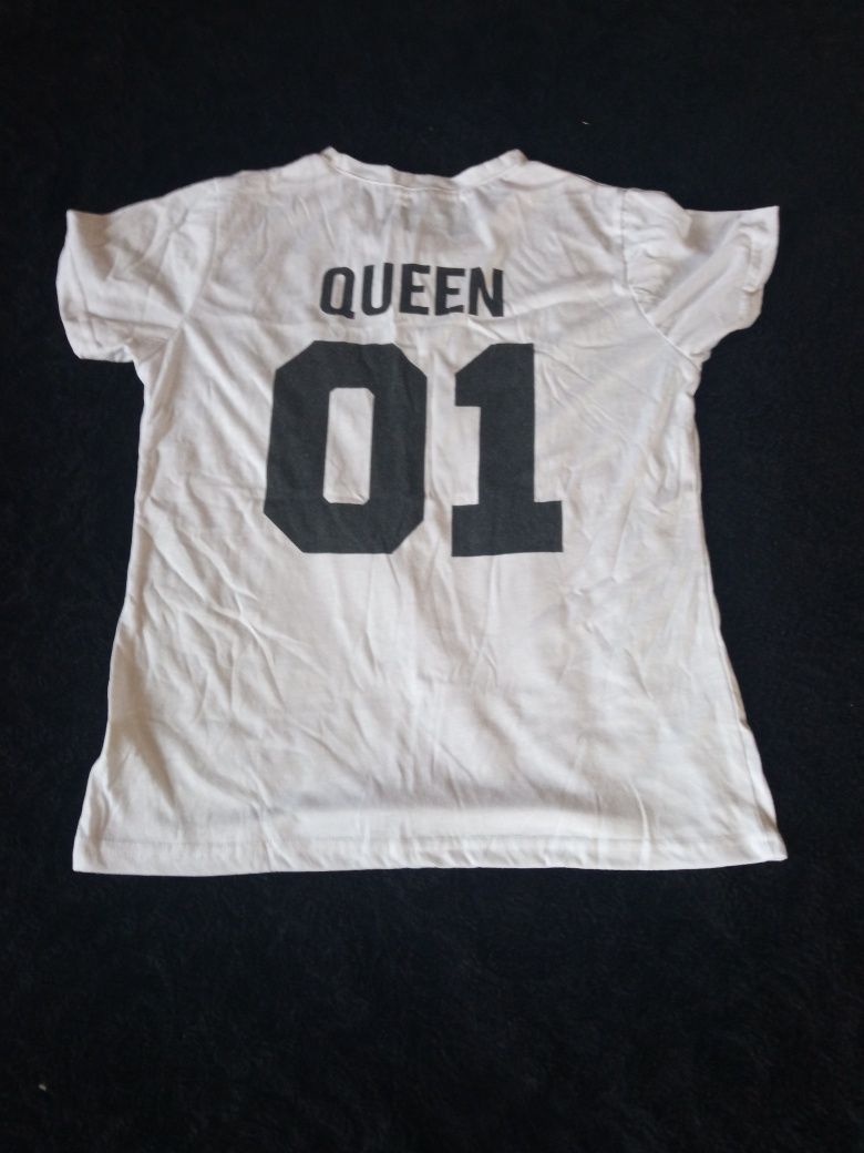 Zestaw koszulek dla par King 01 i Queen 01