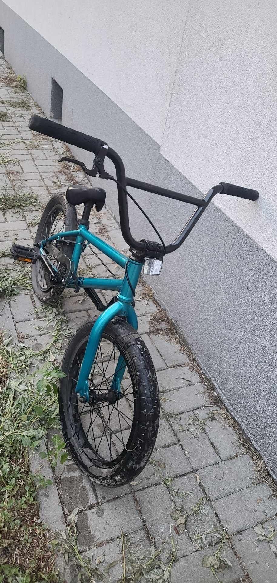 Bmx , rozwalone tylnie koło