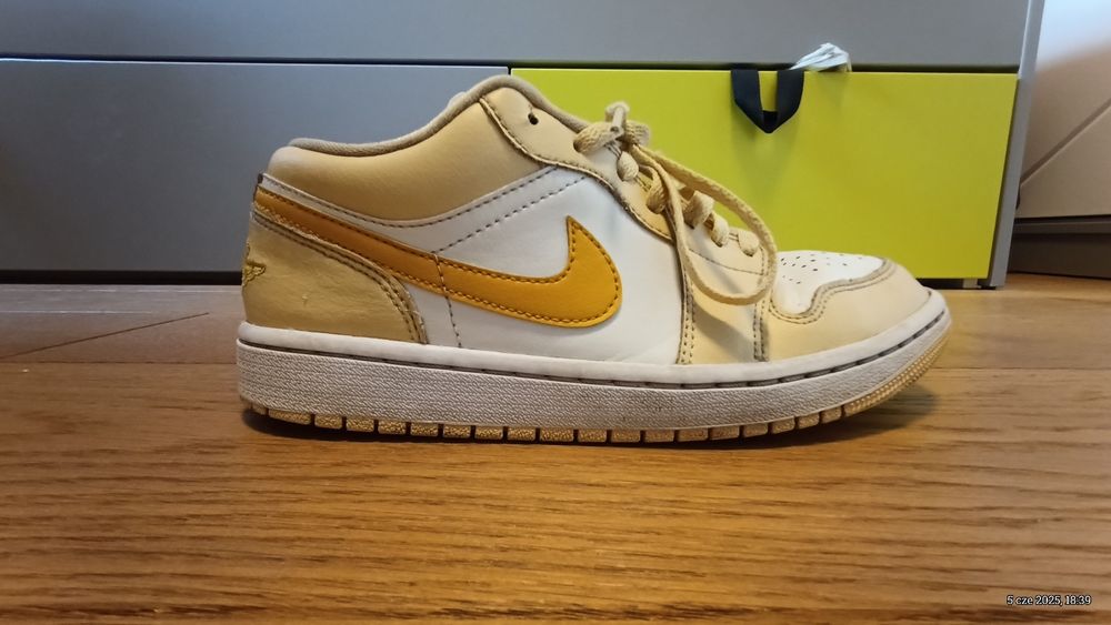 Nike air Jordan 1 żółte rozmiar 39