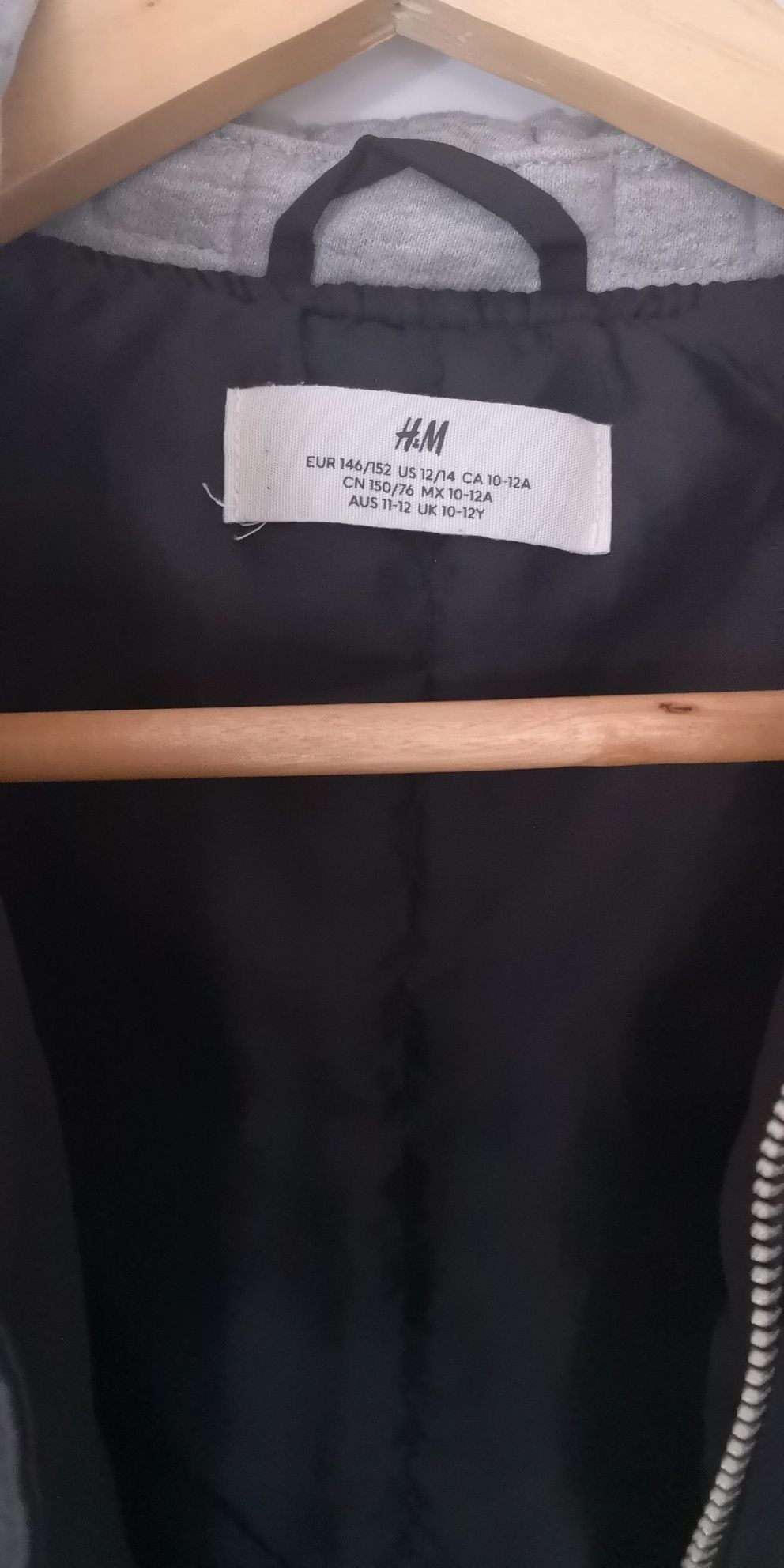 Kurtka bomberka dla chłopca  H&m 10-12l at