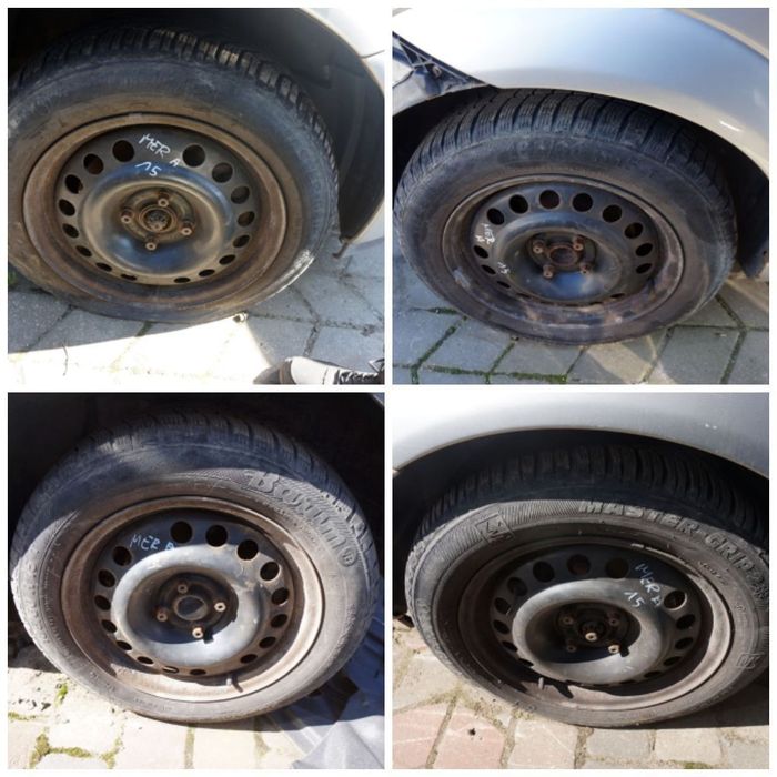 KOŁA FELGI STALOWE MERIVA A 15 4X100 93322257 15 4x100 15 4X100 93322257 OPEL