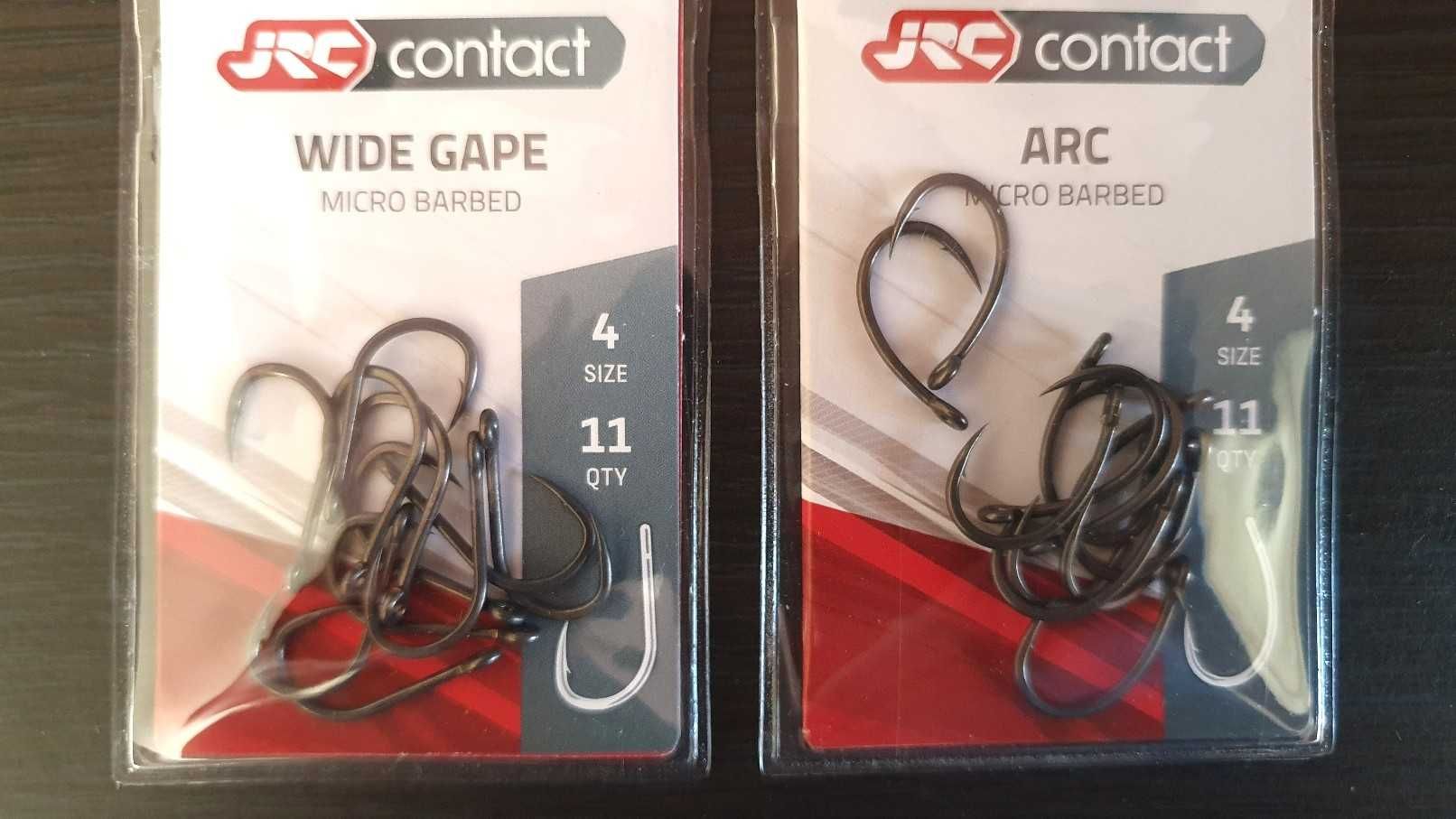 Haki karpiowe JRC Micro Barbed - 5 różnych opakowań - rozmiar 4
