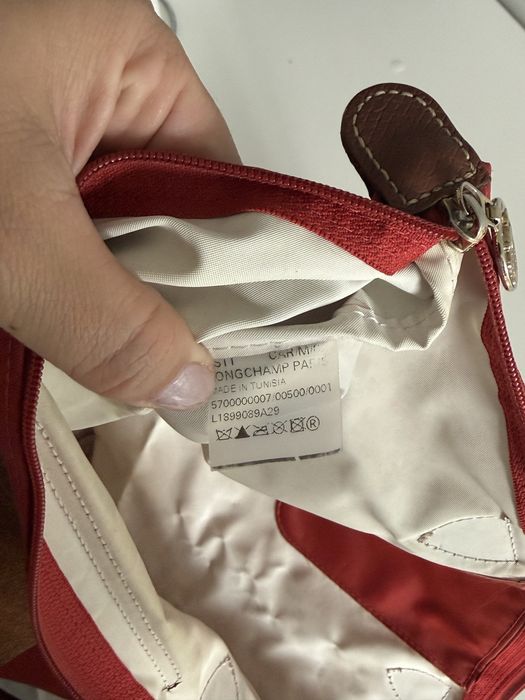 LONGCHAMP Le Pliage – Vermelha (Tamanho Grande)