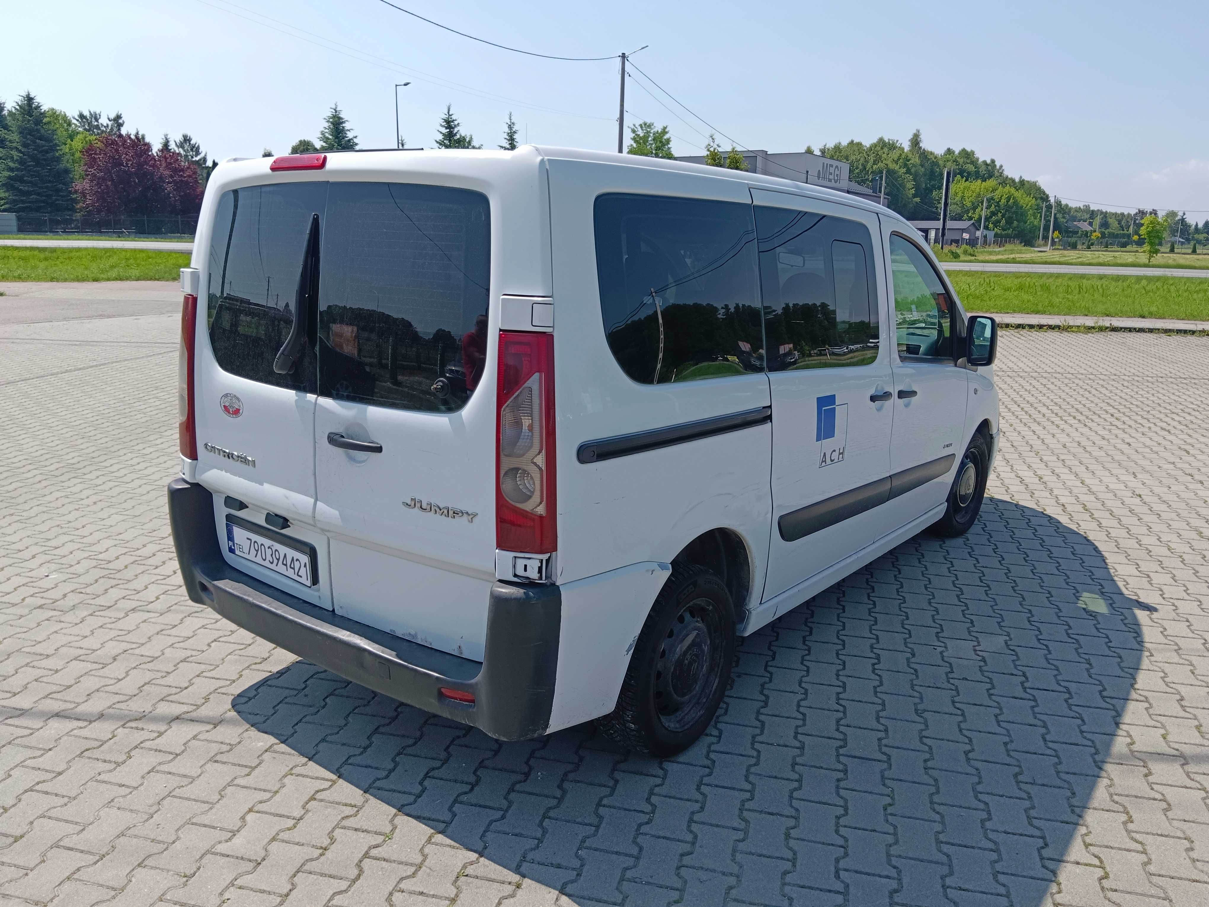 sprzedam bus 9 osób citroen jumpy 1,6 hdi