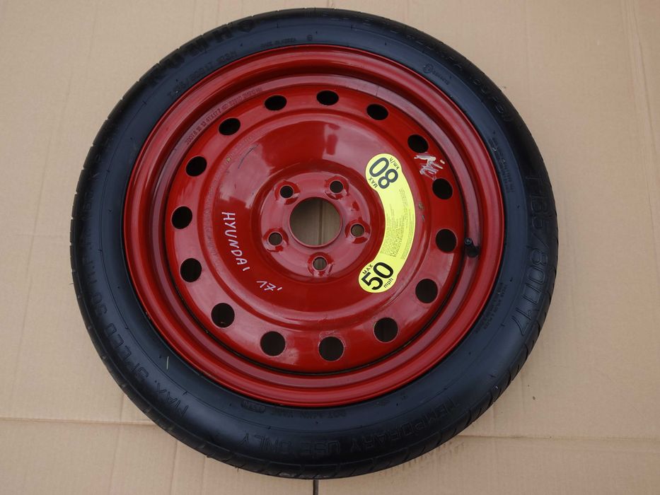 Koło Dojazdowe Zapasowe HYUNDAI Tucson I40 KIA Sportage CEED 17''