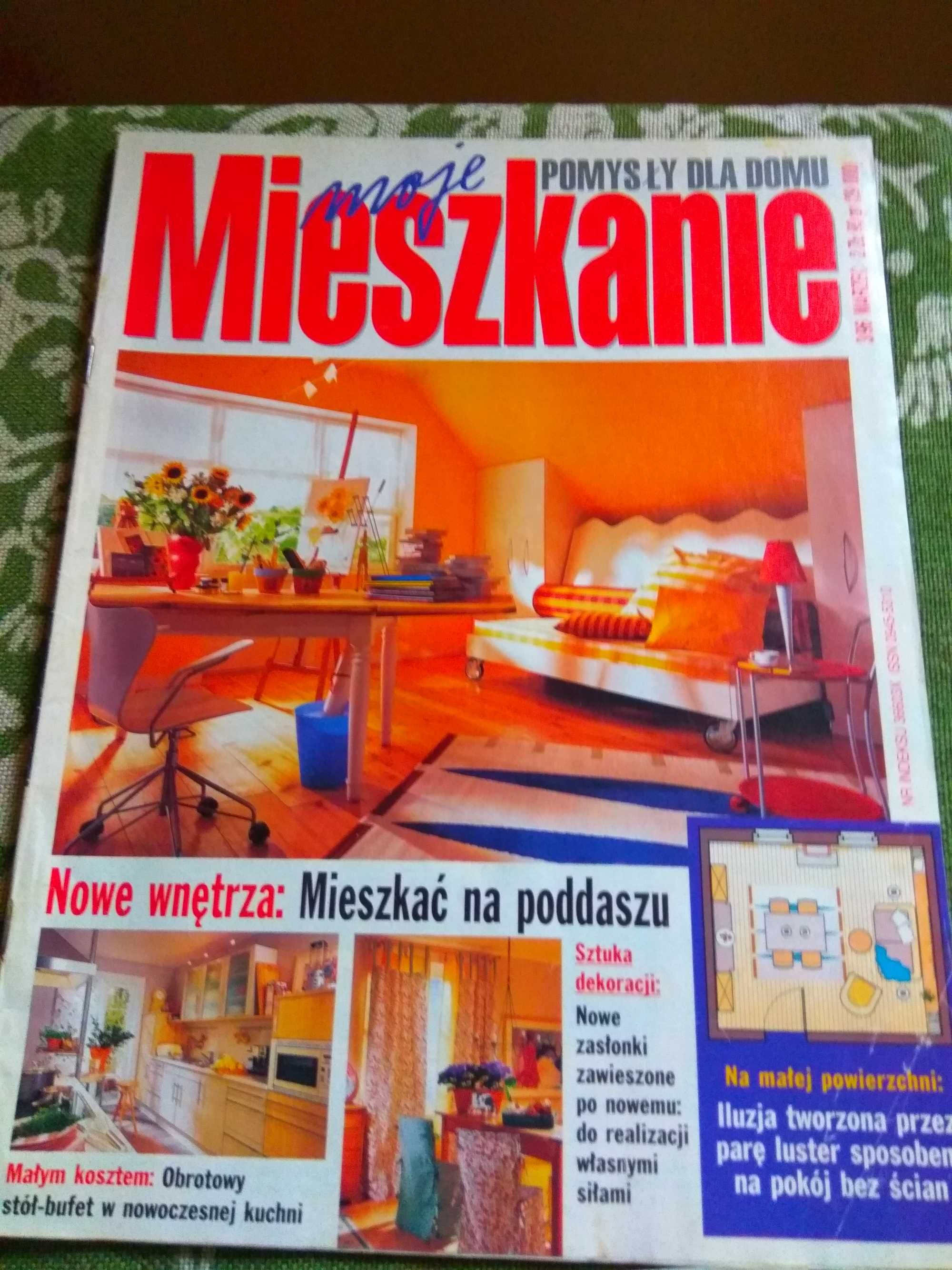 Archiwalne magazyny MOJE MIESZKANIE  1994 - 1996