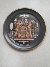 Декоративна єгипетська тарілка на стіну.