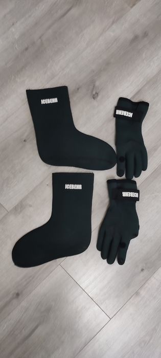 Неопренові рукавиці та носки Icebehr. Для підводного плавання.