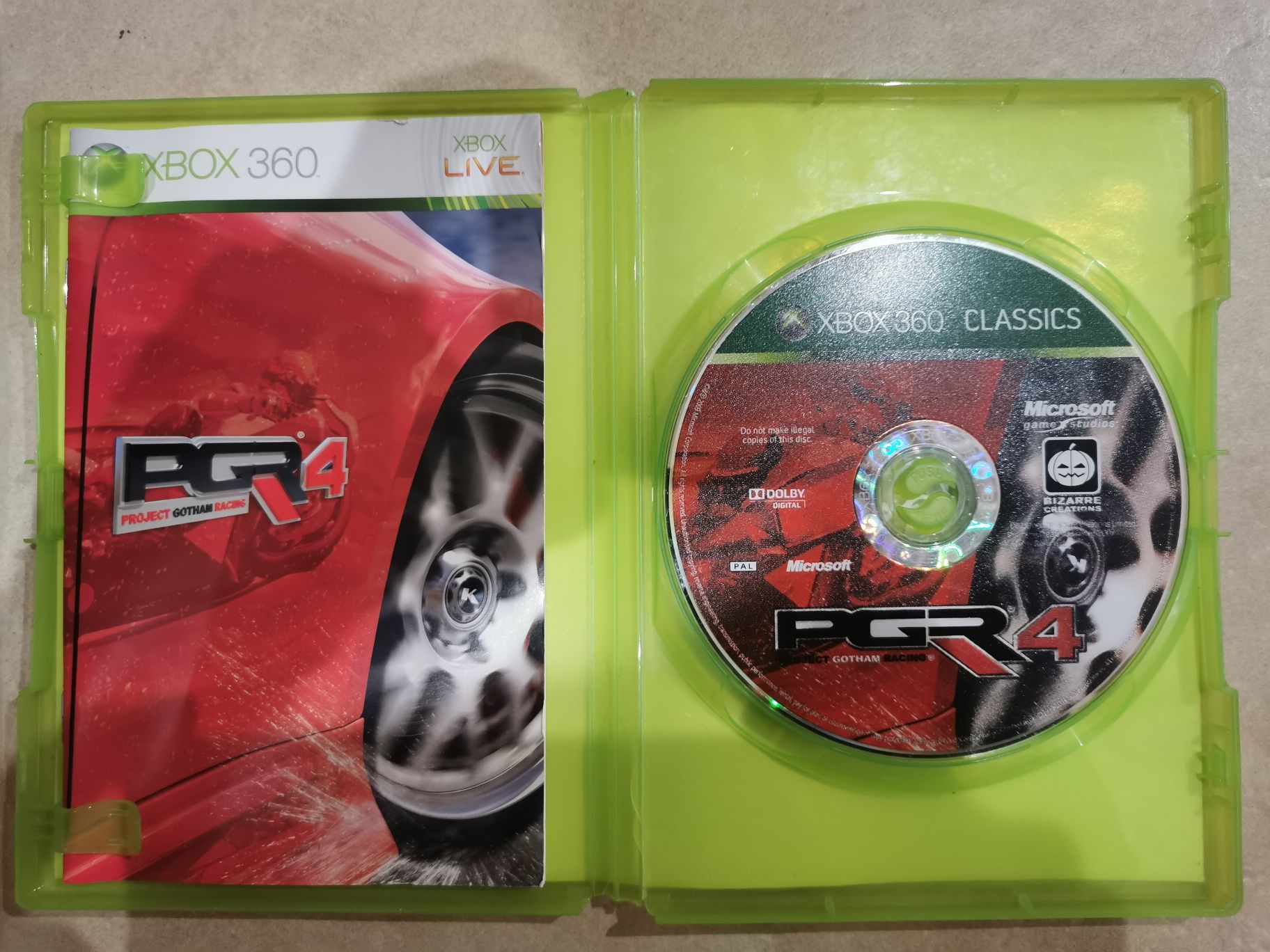 Projekt Gotham Racing PGR 4 Xbox 360
