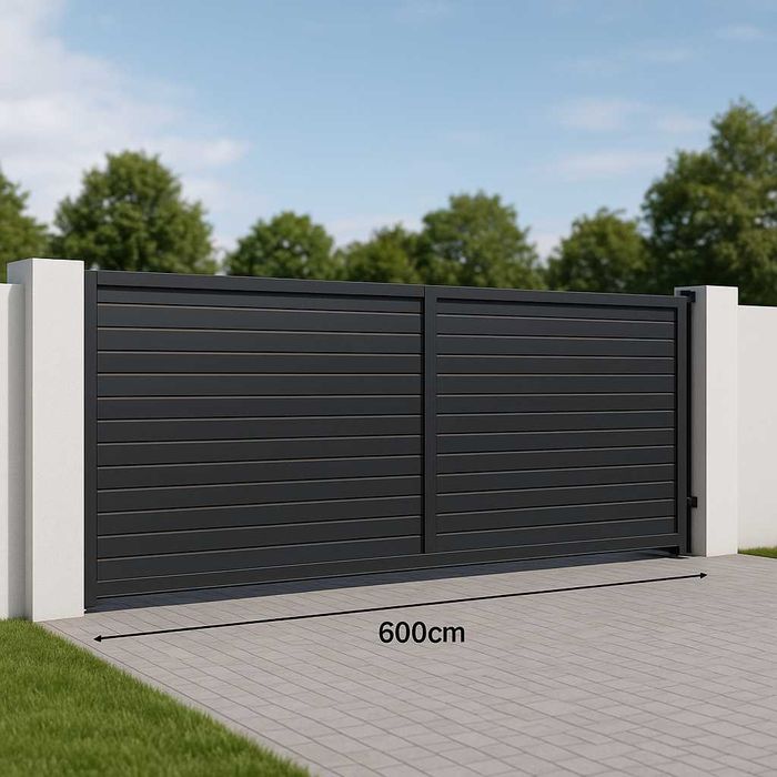 Bramy przesuwne stalowe – projekt, produkcja i montaż | Trójmiasto