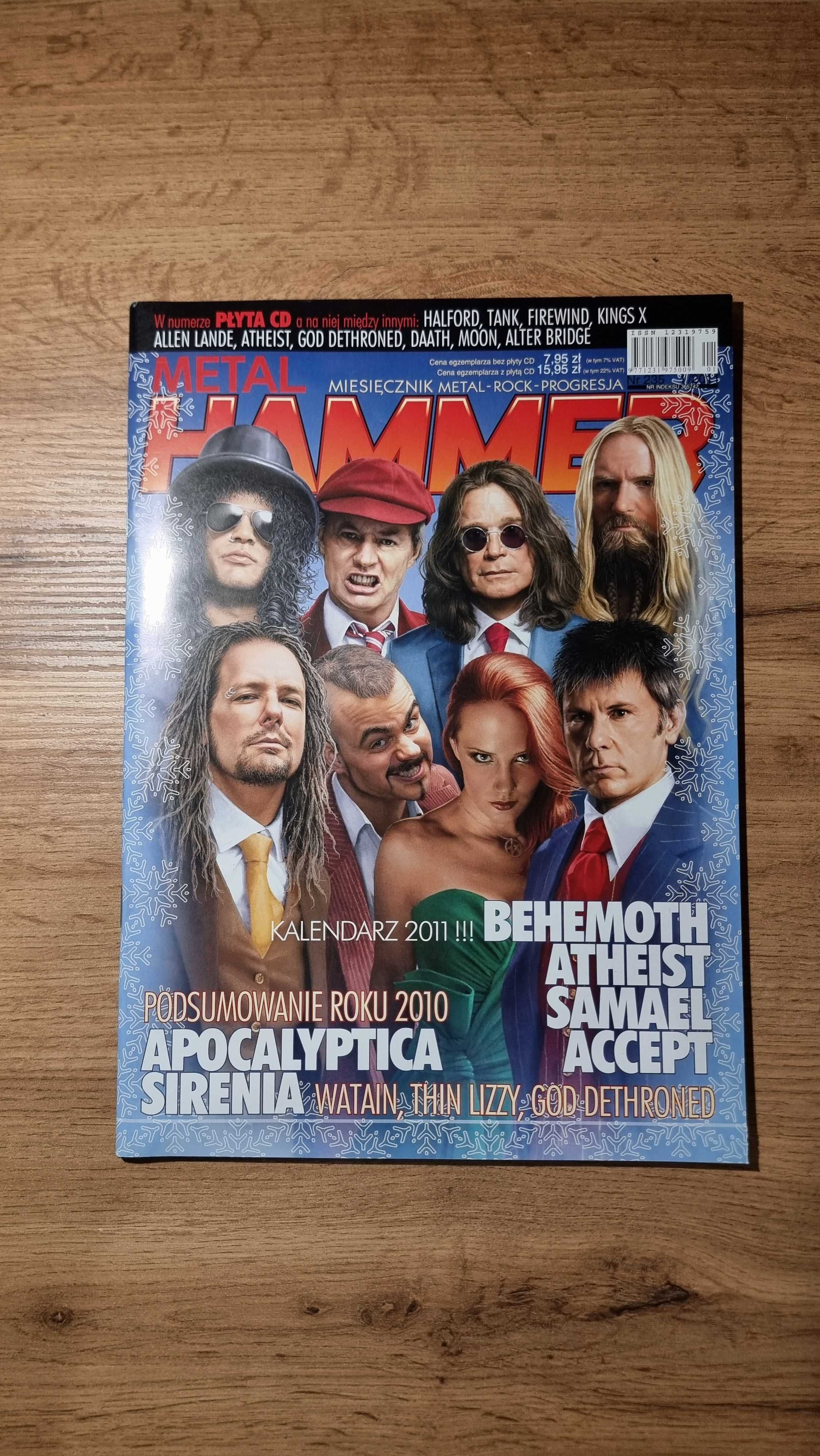 Metal Hammer 2011 - Behemoth, Apocalyptica, Plakat: Volbeat