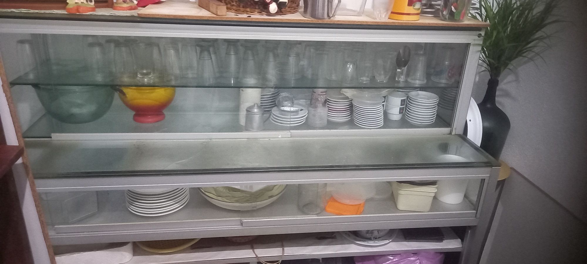 Vitrine de exposição - não refrigerada