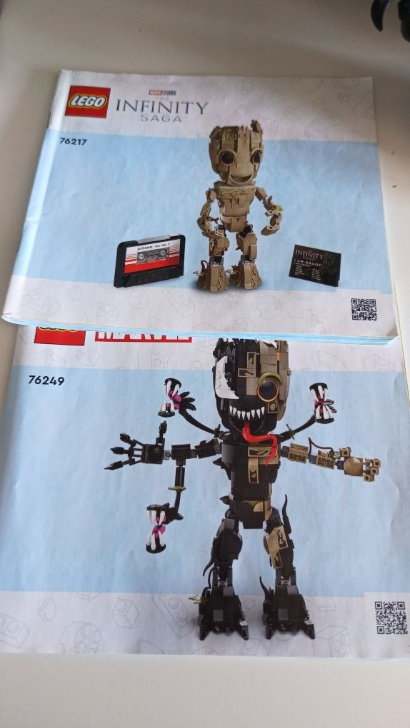 lego marvel 76249 i 76217 groot