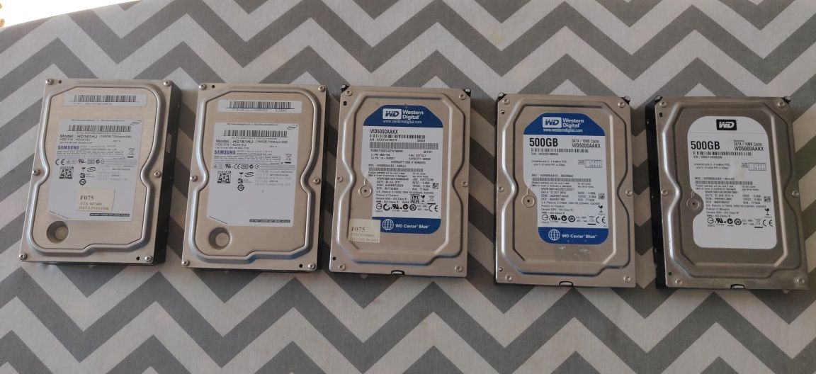 Discos rígidos HDD sata 3,5" 160Gb 500Gb