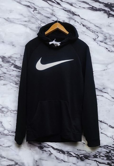 bluza hoodie kangurka longsleeve  M L crewneck Nike DRI fit classic sp