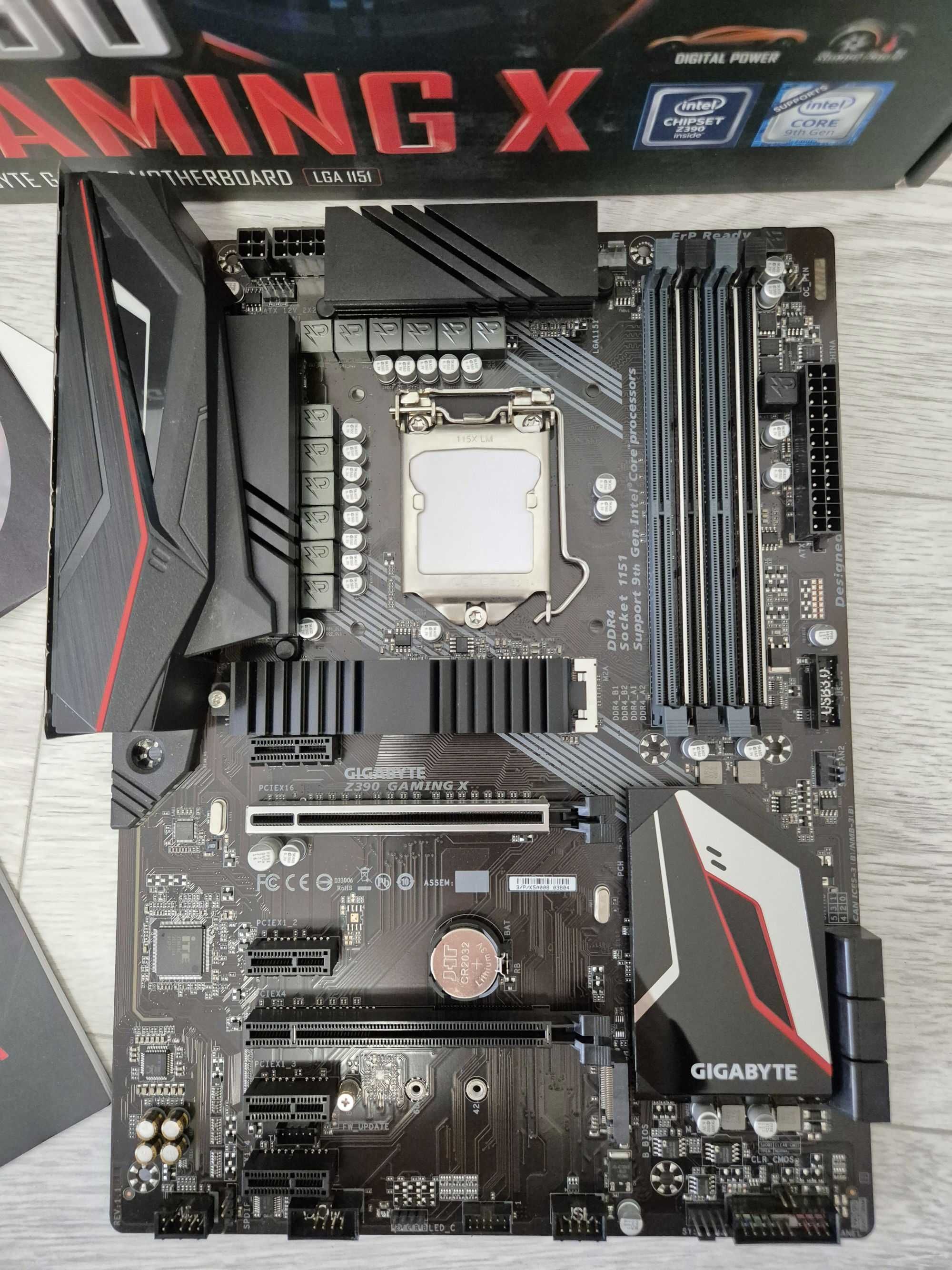 s1151v2 ігрова материнка Gigabyte Z390 Gaming X. Trade-in