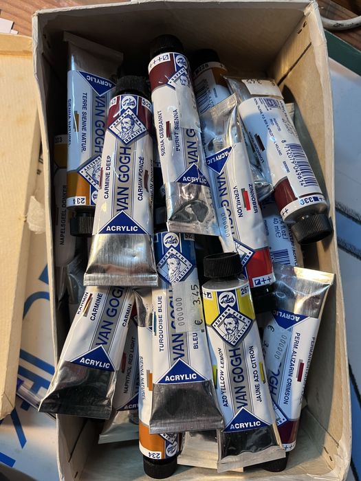 Tintas acrílicas - Van Gogh