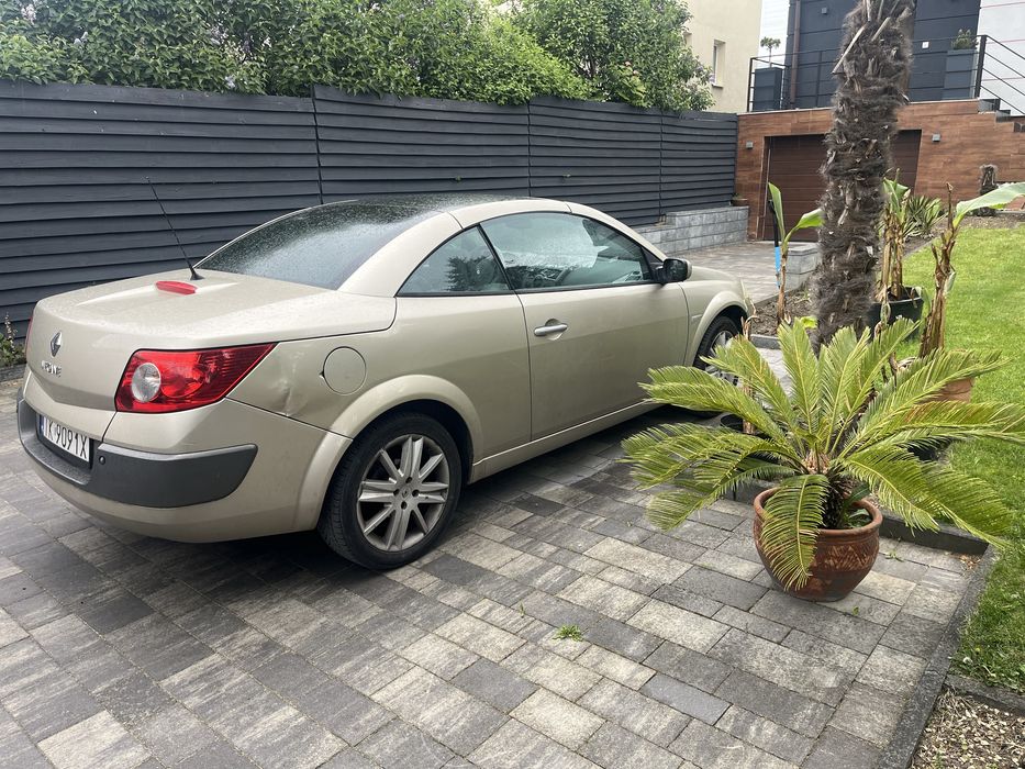 Renault Megane 2 CC 1.6 Bezwypadkowy, 1 właściciel 190 000 km oryginał