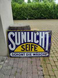 Stary szyld niemiecki Sunlicht seife