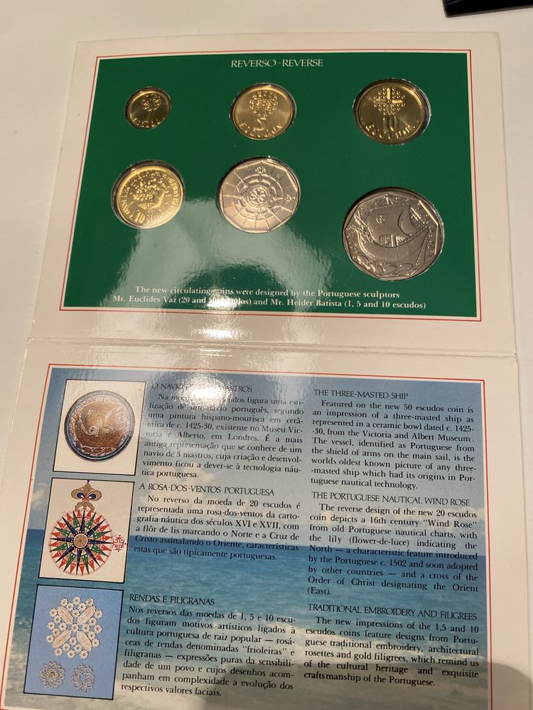 Colecao anual de moedas 1987
