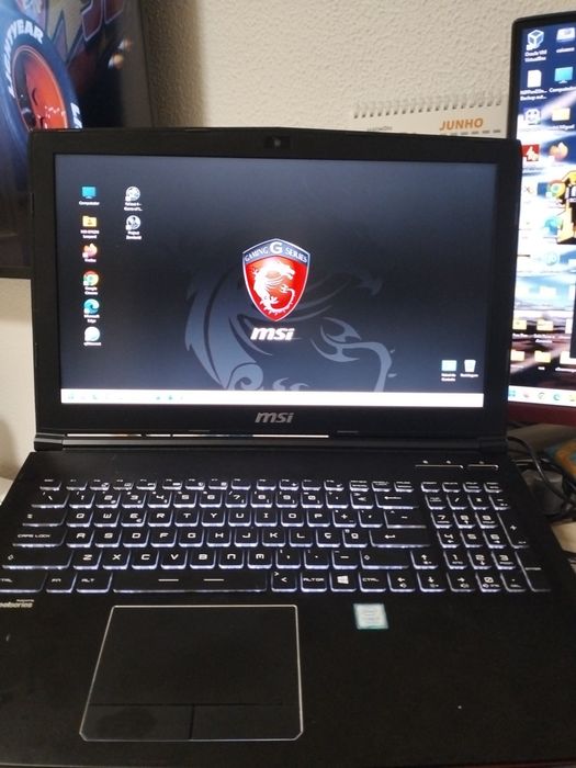Portátil MSI GP62M Leopard i7 7700HQ GeForce GTX 1050 32GB Ram