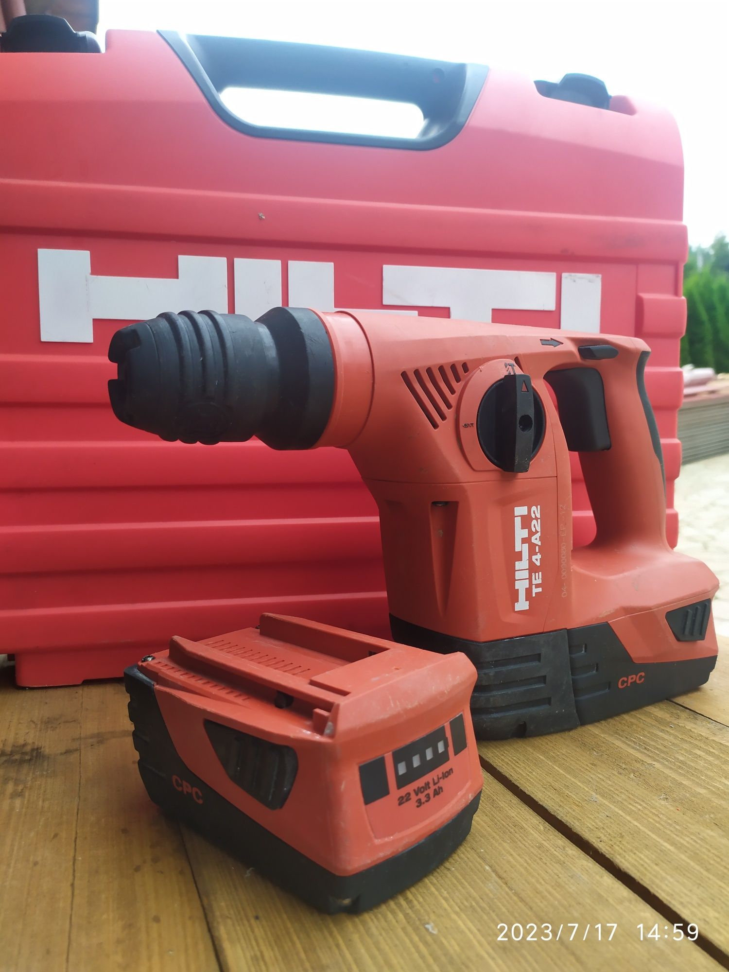 Młotowiertarka Hilti te 4a 22 SDS plus