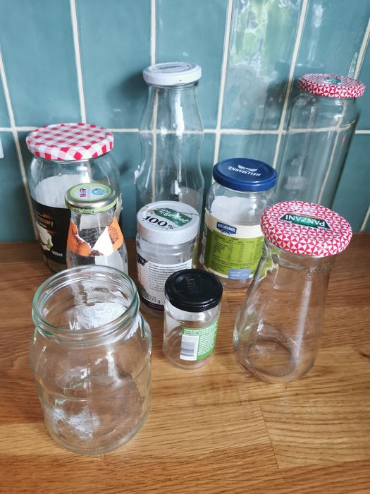 Słoiki 40 sztuk różne pojemności