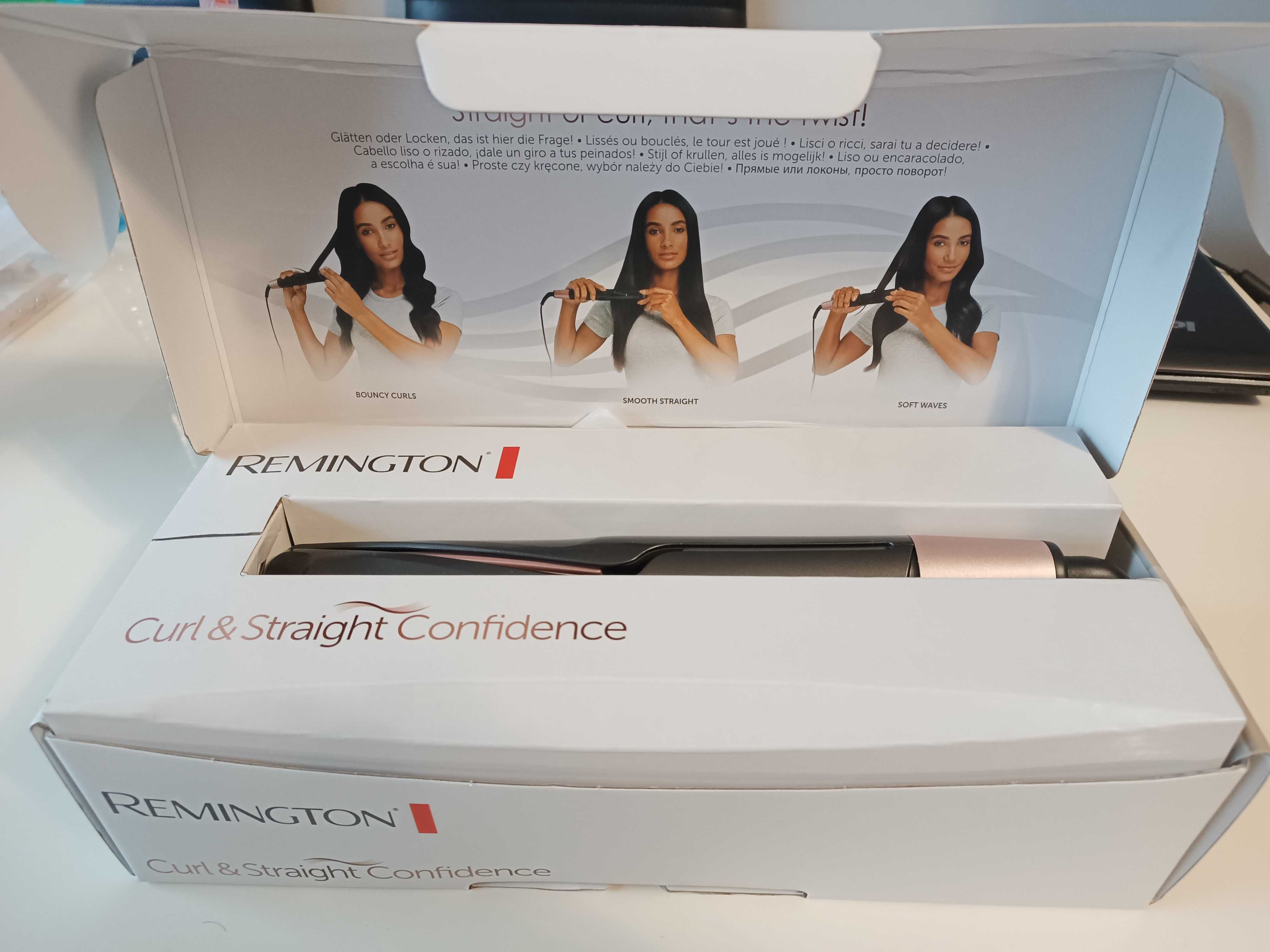 prostownica Remington Curl & Straight Confidence na gwarancji