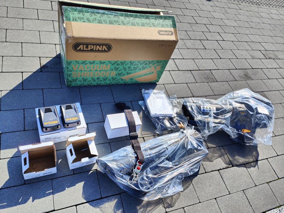 Dmuchawa akumulatorowa do liści rozdrabniacz