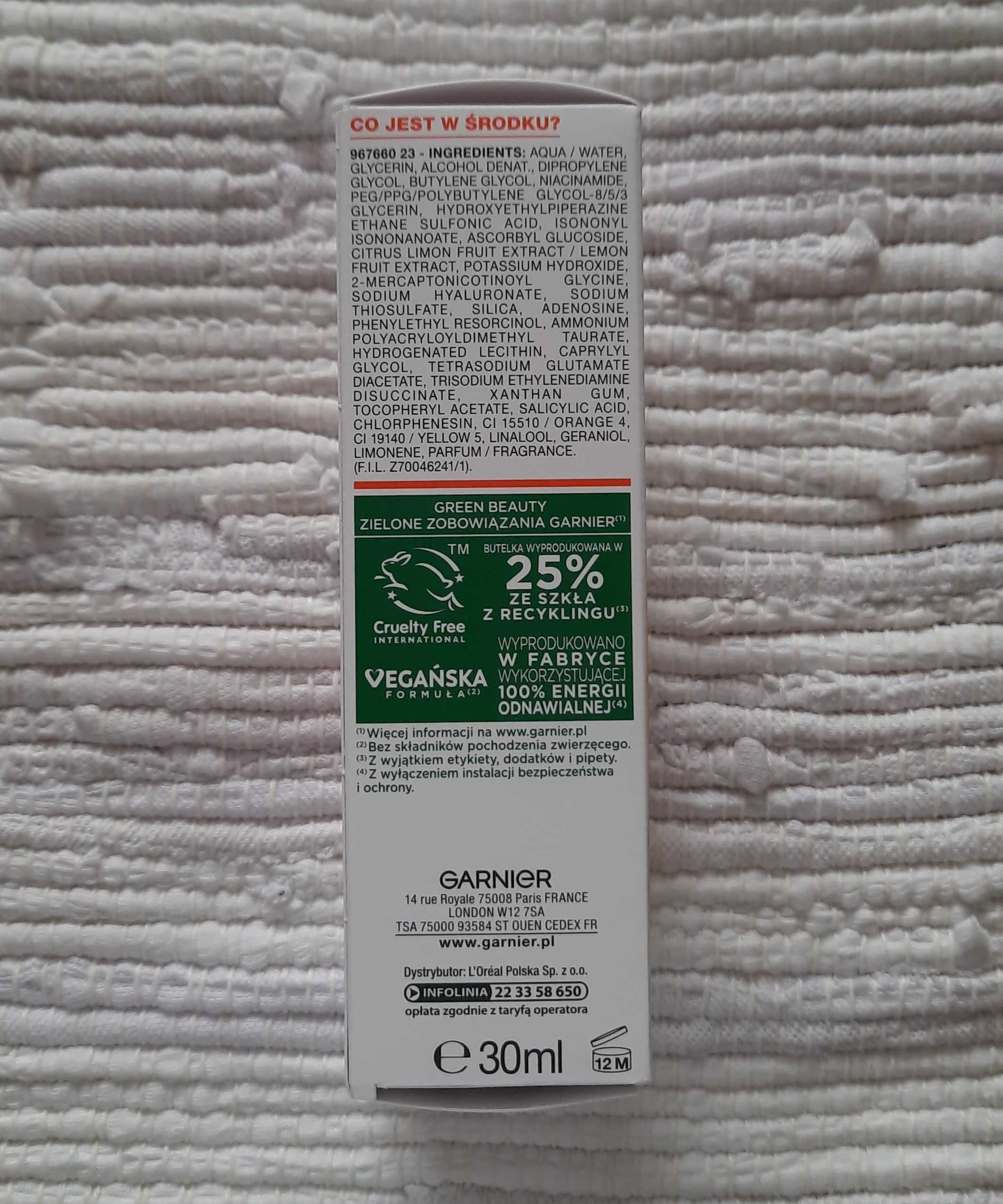 GARNIER Serum na przebarwienia Vitamin C+, 30 ml
