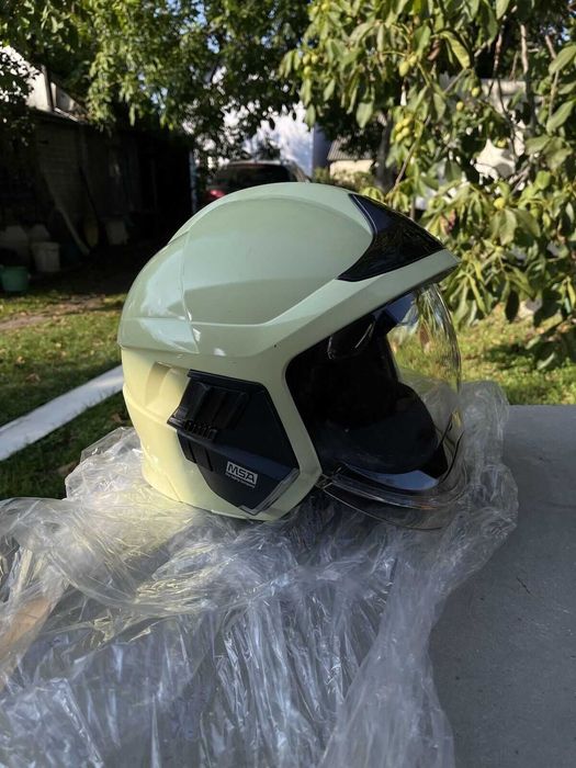 STRAŻ Hełm pożarniczy strażacki MSA Gallet F1 XF kask ratowniczy