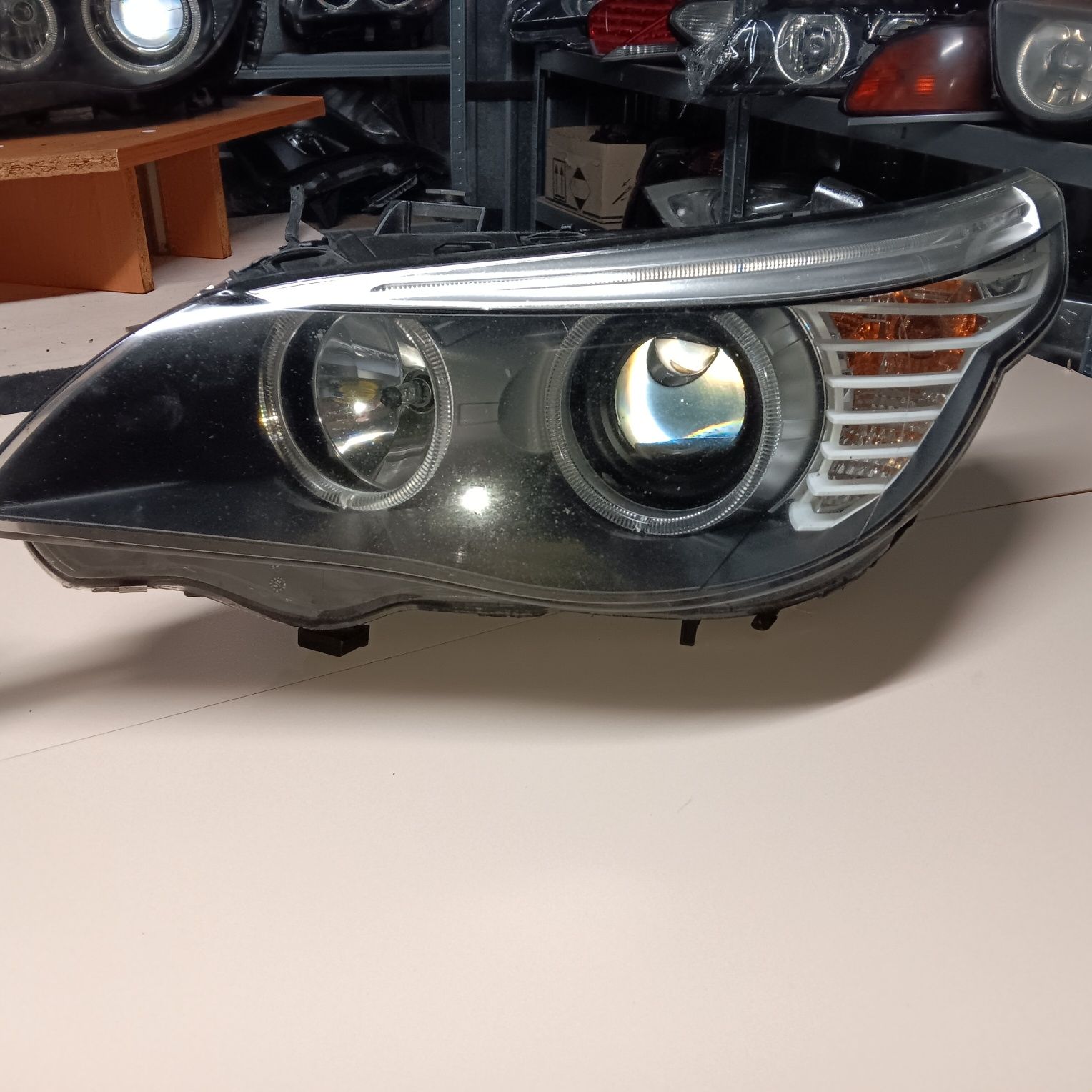 Komplet lamp BMW E60 lift biled Europa