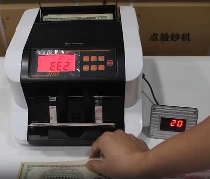 счетная машинка для денег + детектор валют сортировщик купюр банкнот