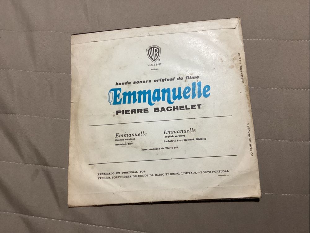 Emmanuelle Single Banda Sonora 1974