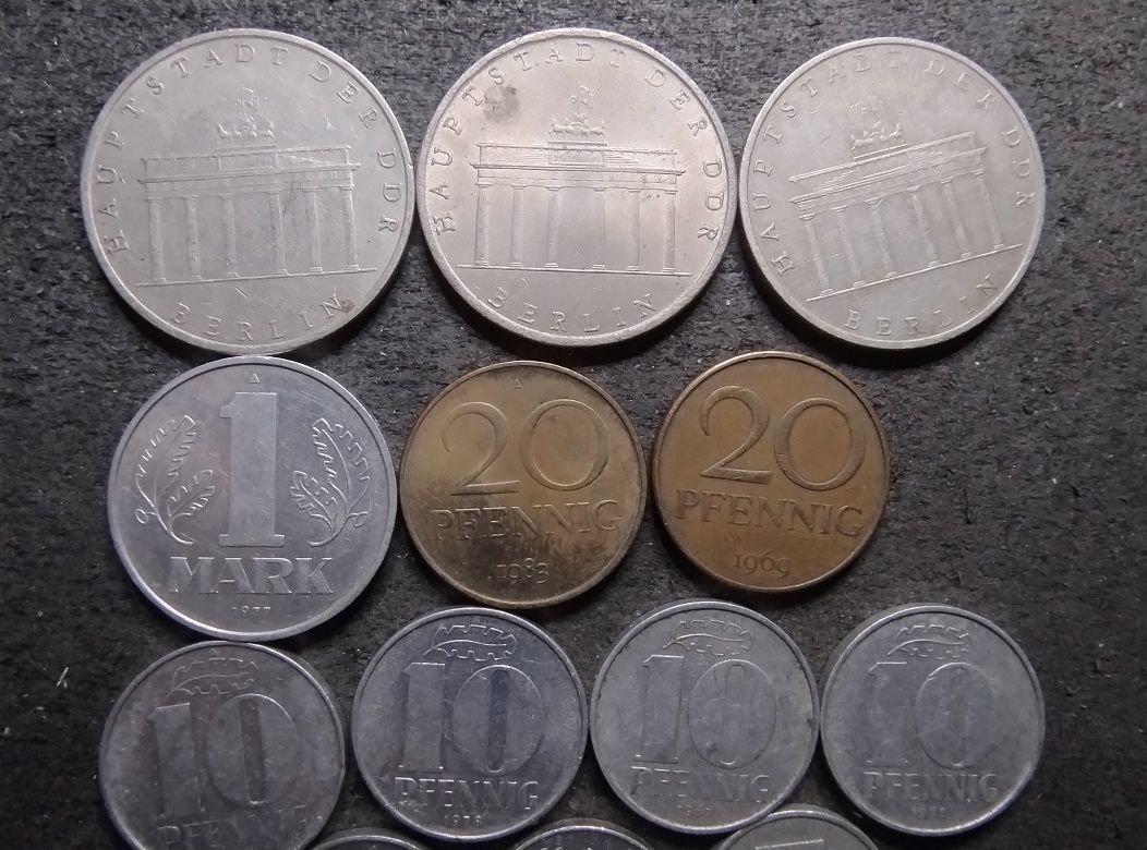 Niemcy NRD DDR 17 monet