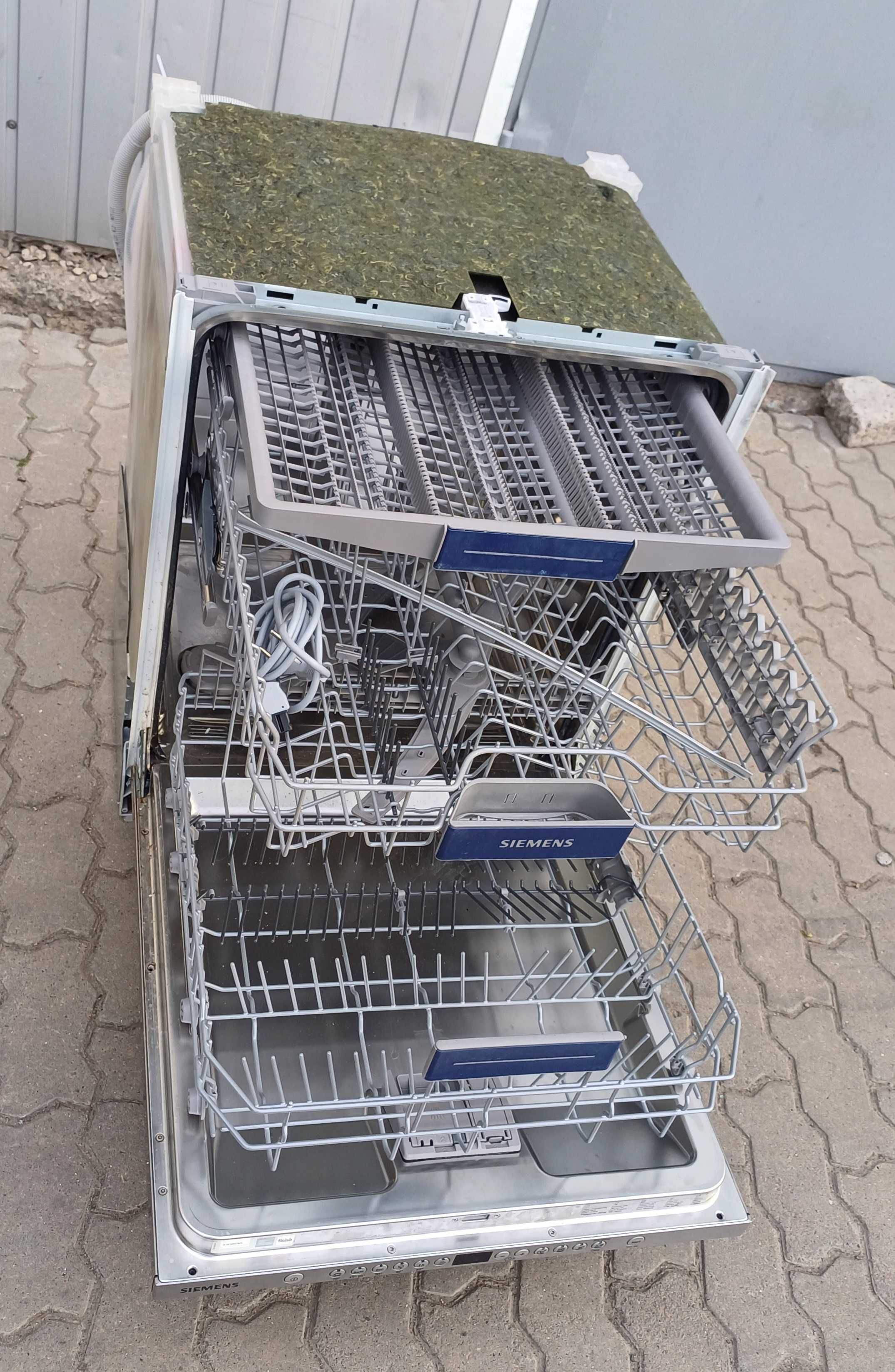 Вбудована посудомийна машина 60 см Siemens SN636X03ME Extra Dry 81 см