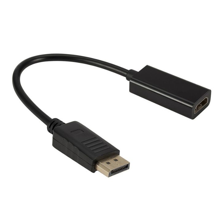 Adaptador DisplayPort Macho para HDMI fêmea