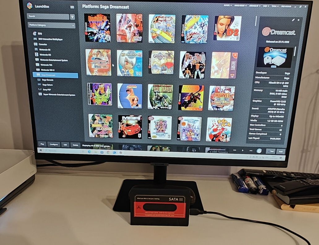 Dysk z retro GRAMI! Emulatory gotowe do grania