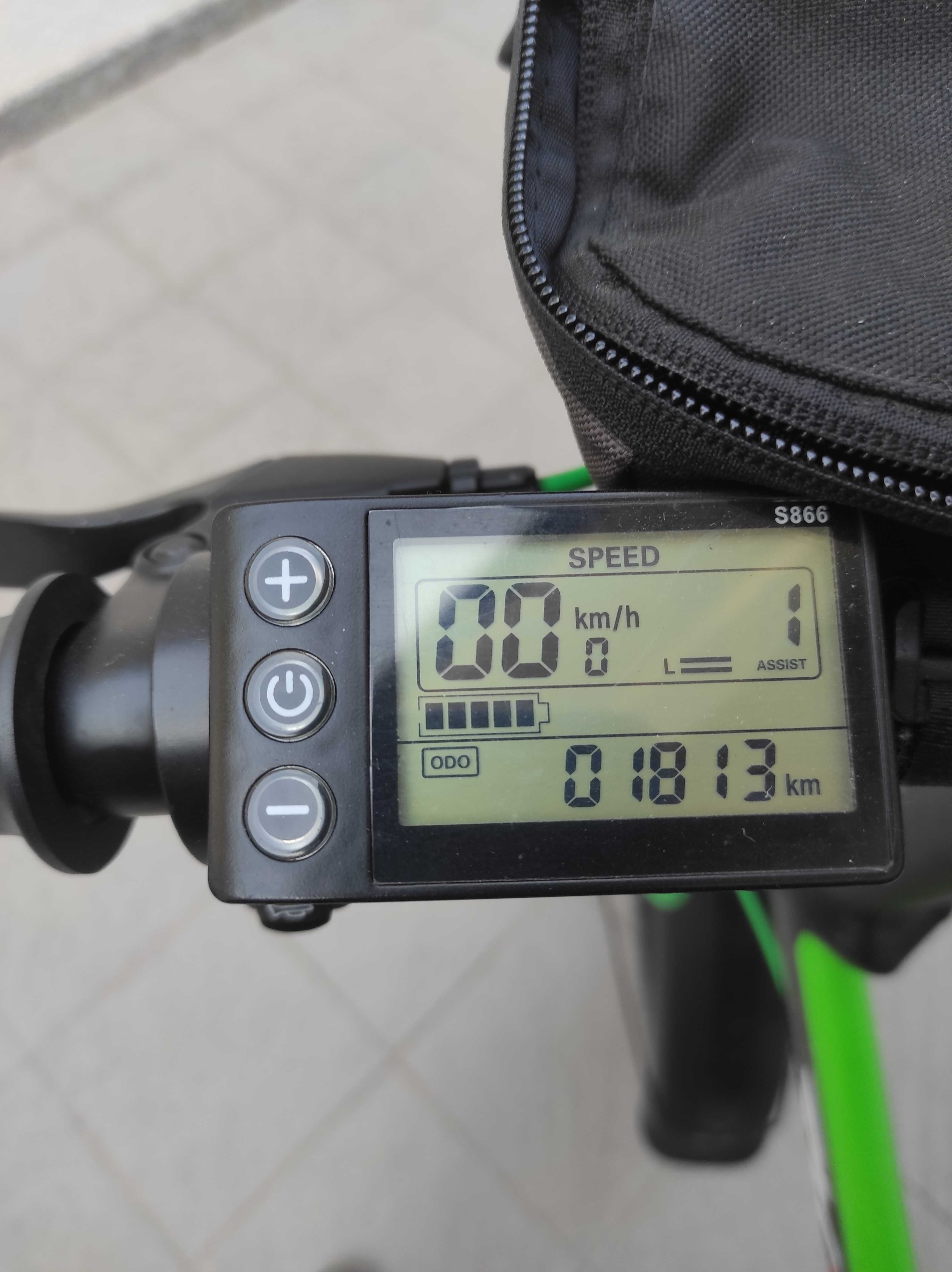 Bicicleta elétrica dobrável