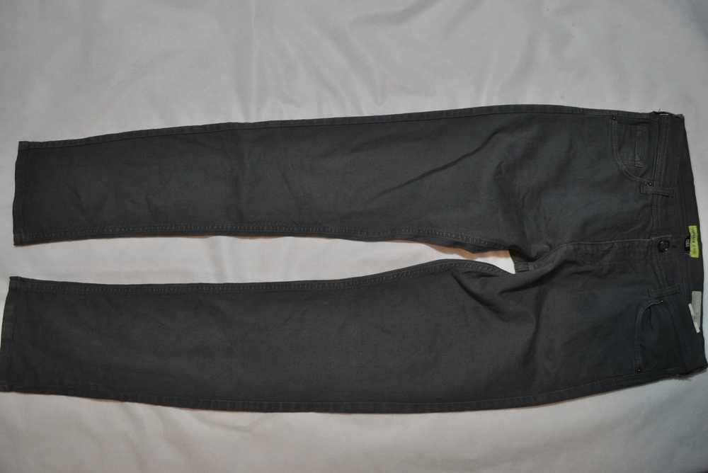 VERSACE JEANS L 86cm 34/36 męskie spodnie jeansowe slim stretch s6v