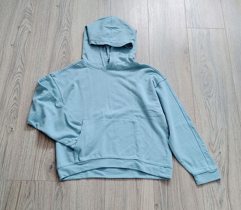 Bluza dresowa brudna mięta r.158/164