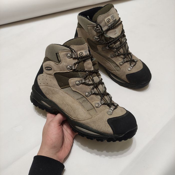 Черевики Scarpa gore tex замшеві чоловічі