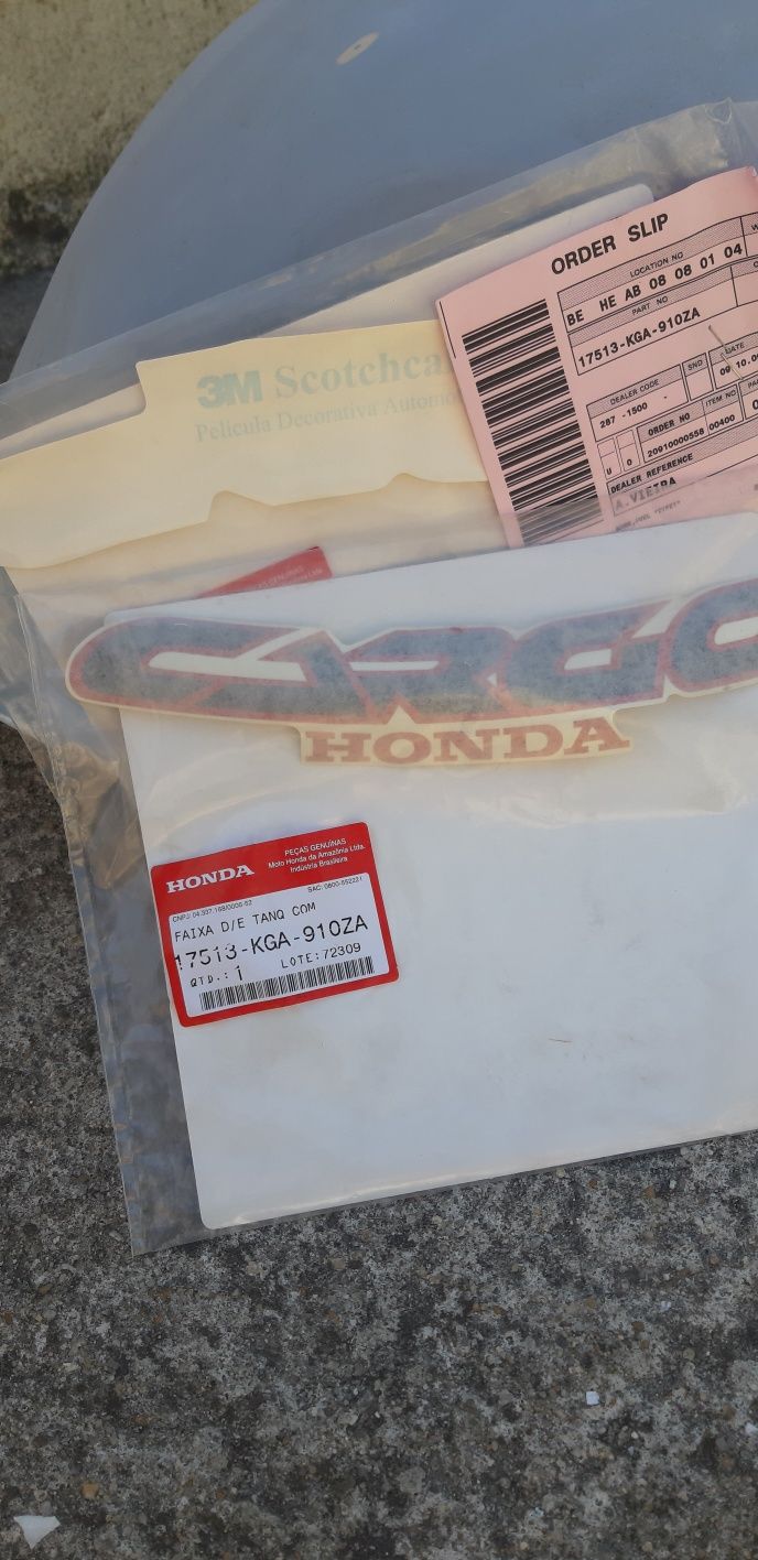 Depósito Honda cargo