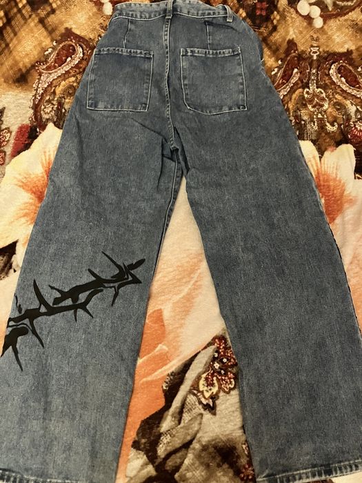 Широкие  джинсы трубы