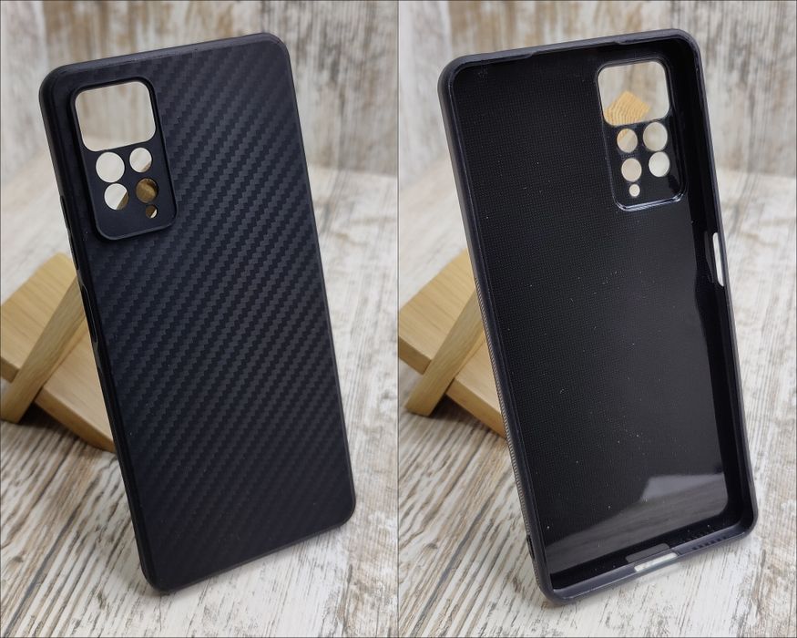 Чехол Carbon TPU на Xiaomi Redmi Note 11 Pro 5G/ Note 12 Pro 4G чохол