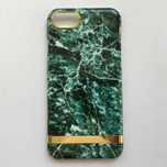 Etui Osłona na iPhone'a 6/7/8 - Zielony/Marmurek