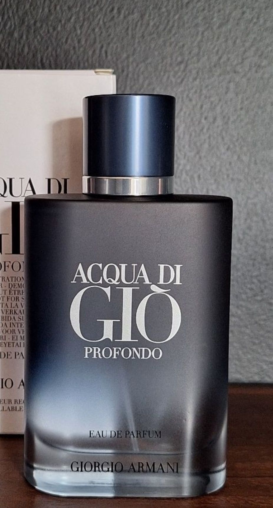 Giorgio armani aqua di gìo PROFONDO EDP 100 ml nowe oryginalne