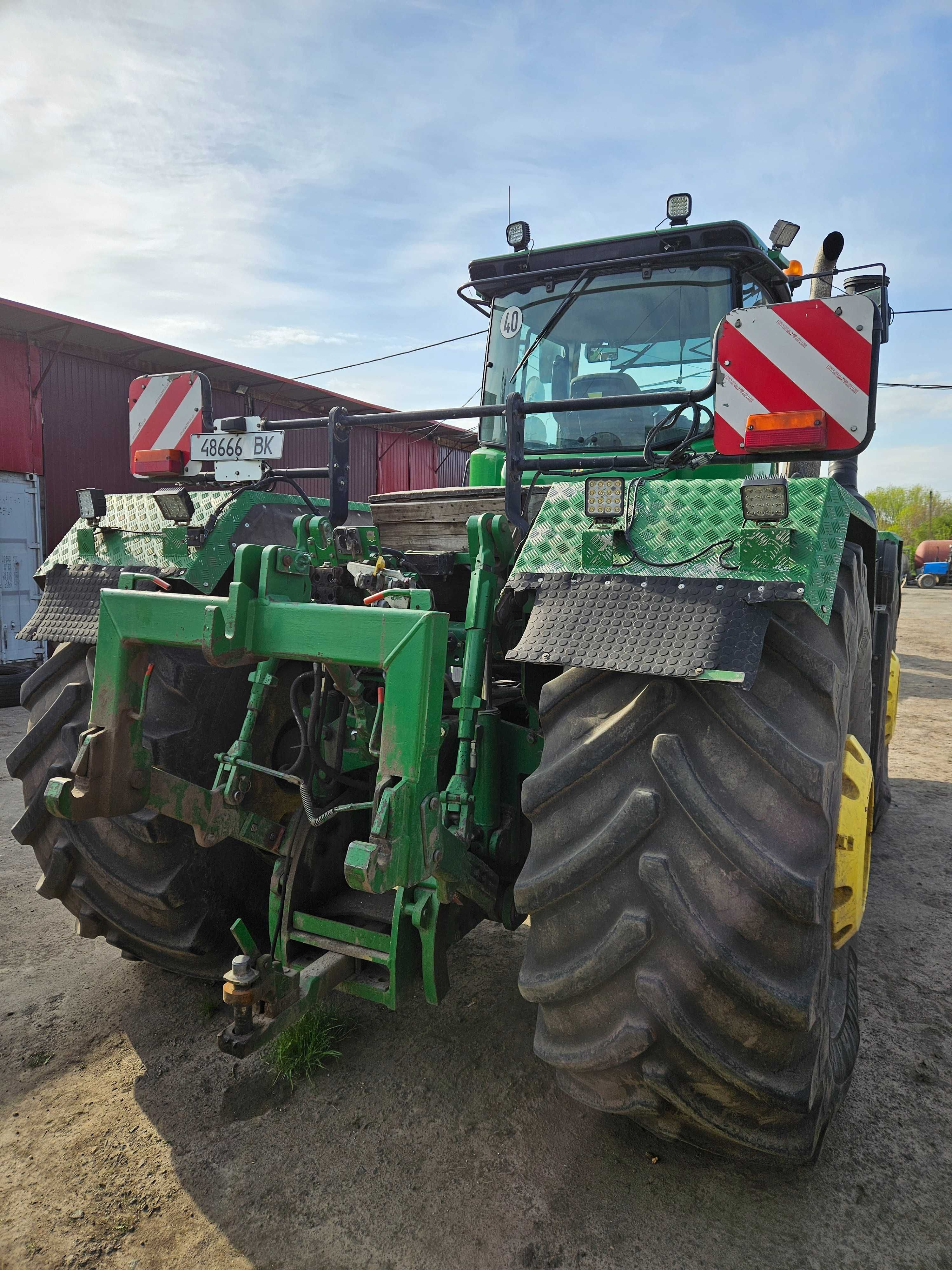 John Deere 9520 no Fendt Horsch Lexion Claas